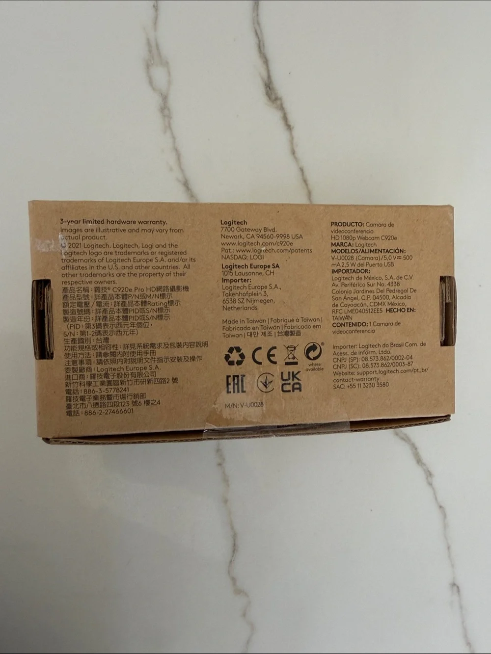 Logitech c920e hd